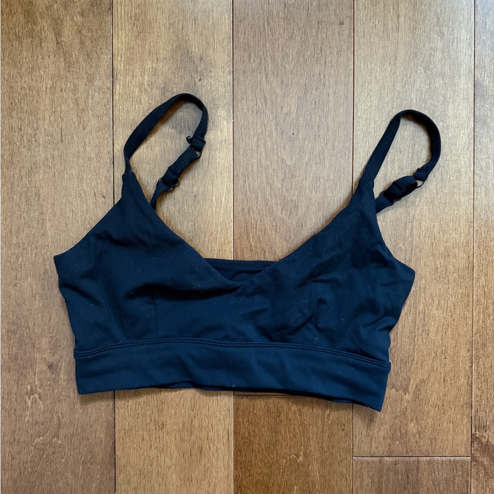 Vitality Black Women's Sports Bra Medium+